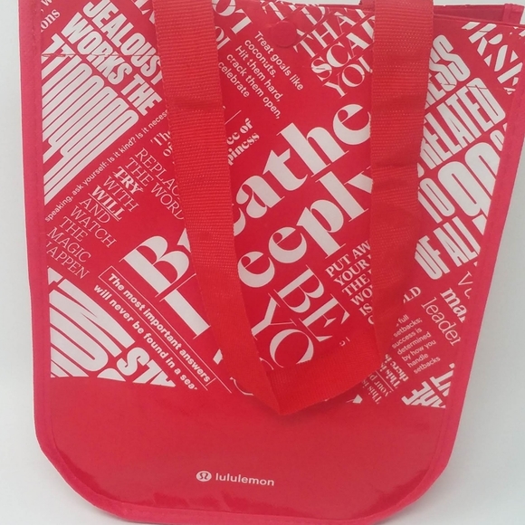 Lululemon Small Reusable Shopping Tote - Picture 3 of 4